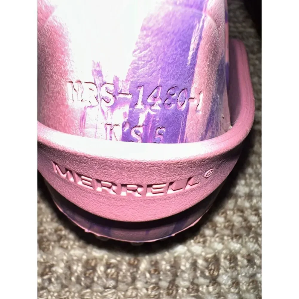 Merrell Hydro Moc Sport Sandal Pink/Purple Big Kid women’s Size 5 US Unisex